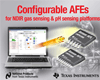 TI, 구성형 NDIR 가스 센싱 및 pH 센싱 AFE 발표