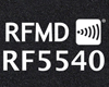 RFMD, RF5540 4.9GHz–5.85GHz 스위치 및 LNA 프런트 엔드 솔루션
