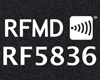 RFMD, RF5836 4.9GHz~5.85GHz 802.11a/n 프런트 엔드 모듈